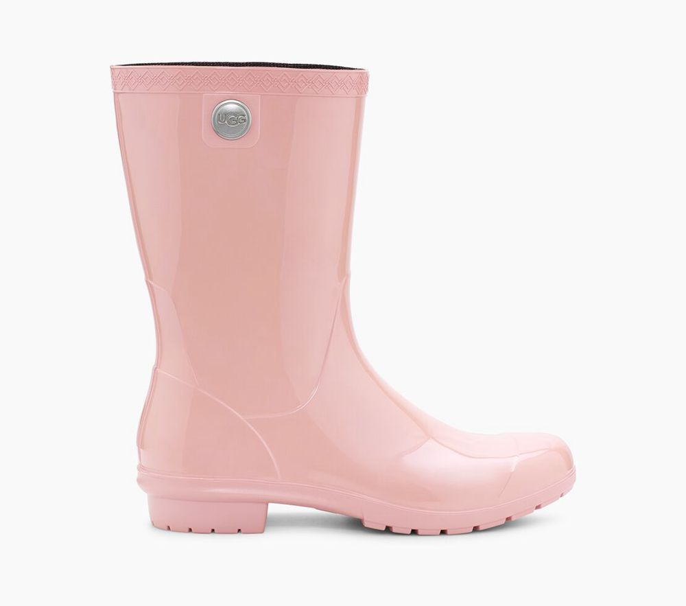 Ugg Rain Boot Womens - Ugg Sienna Pink - 063KTENAP